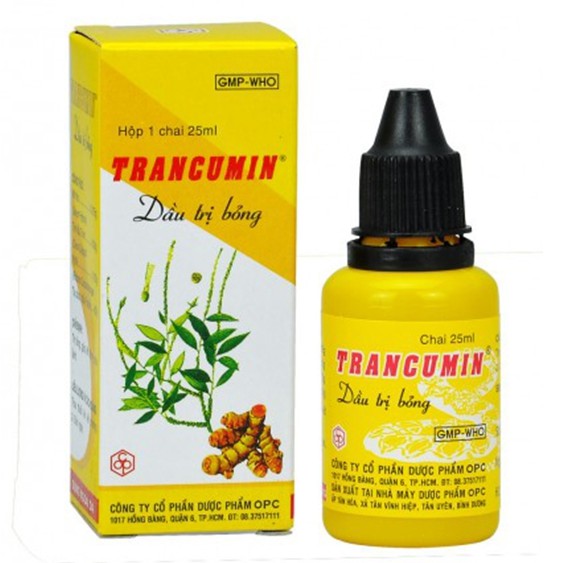 DẦU TRỊ BỎNG TRANCUMIN LỌ 25ml