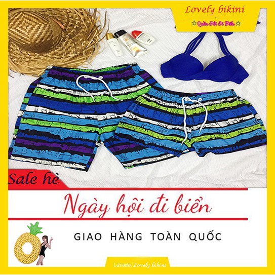 Quần đôi đi biển ( kèm áo)