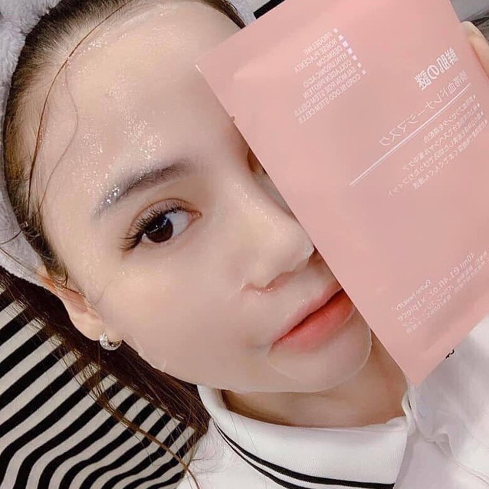 Mặt nạ ⚡Tem chính hãng ⚡Mặt nạ tế bào gốc nhau thai Rwine Beauty Steam Cell Placenta Mask 40ml