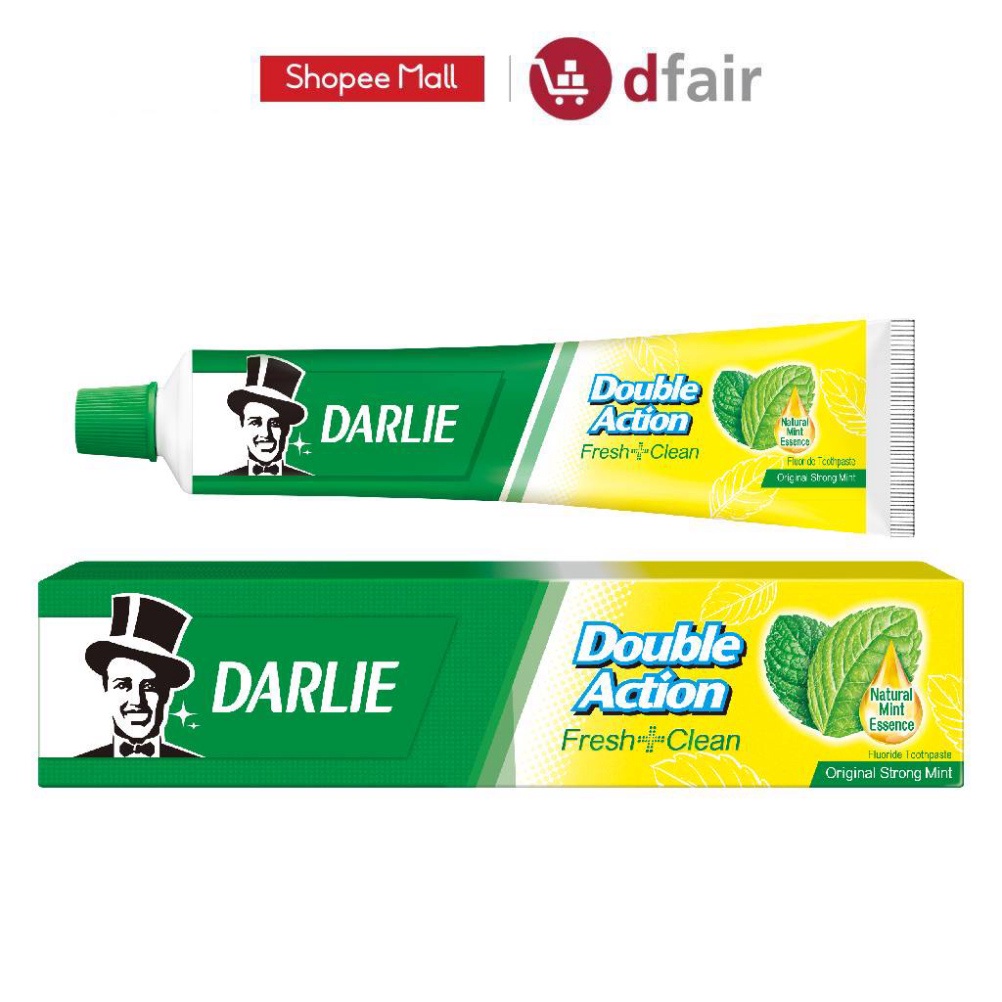 Kem Đánh Răng Ông Già Darlie Ngừa Sâu Răng DOUBLE ACTION 225g