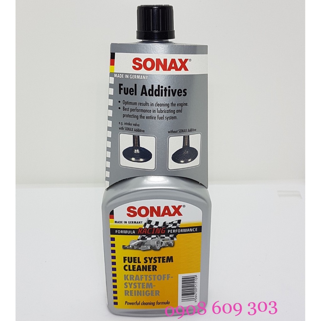 Chất Làm Sạch Và Bảo Vệ Hệ Thống Xăng - SONAX FUEL SYSTEM CLEANER 250ml