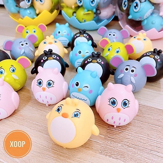 Set 20 Con Vật Chạy Đà TRỨNG THÚ CHẠY CÓT Cho Bé Thoả Sức Vui Chơi Cùng Vườn Thú Tại Nhà