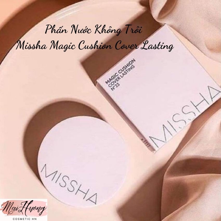 Phấn nước Missha M Magic Cushion SPF 50+ PA+++ Màu hồng đủ tone 21+23