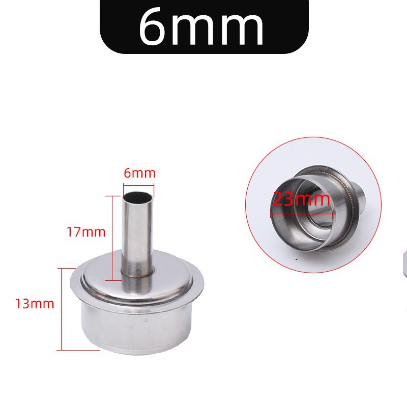Đầu khò 861DW size 6mm NK2064 (dùng được cho các khò Sugon 86XX, 2020D)