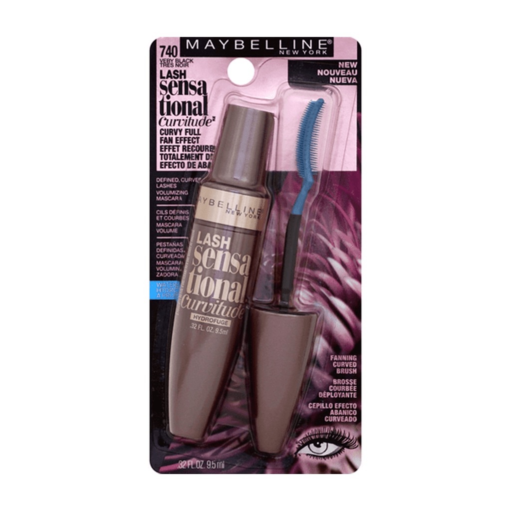 [AUTH] Mascara làm dày và dài mi  Mascara Maybelline Lash Sensational Curvitude . Có Sẵn