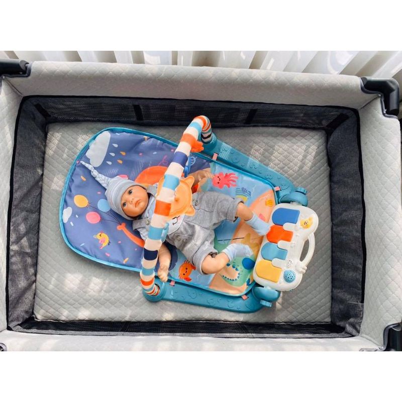 [Hàng chính hãng Umoo] Thảm nhạc cho bé, trẻ sơ sinh nằm chơi, vận động Baby Gym Mat