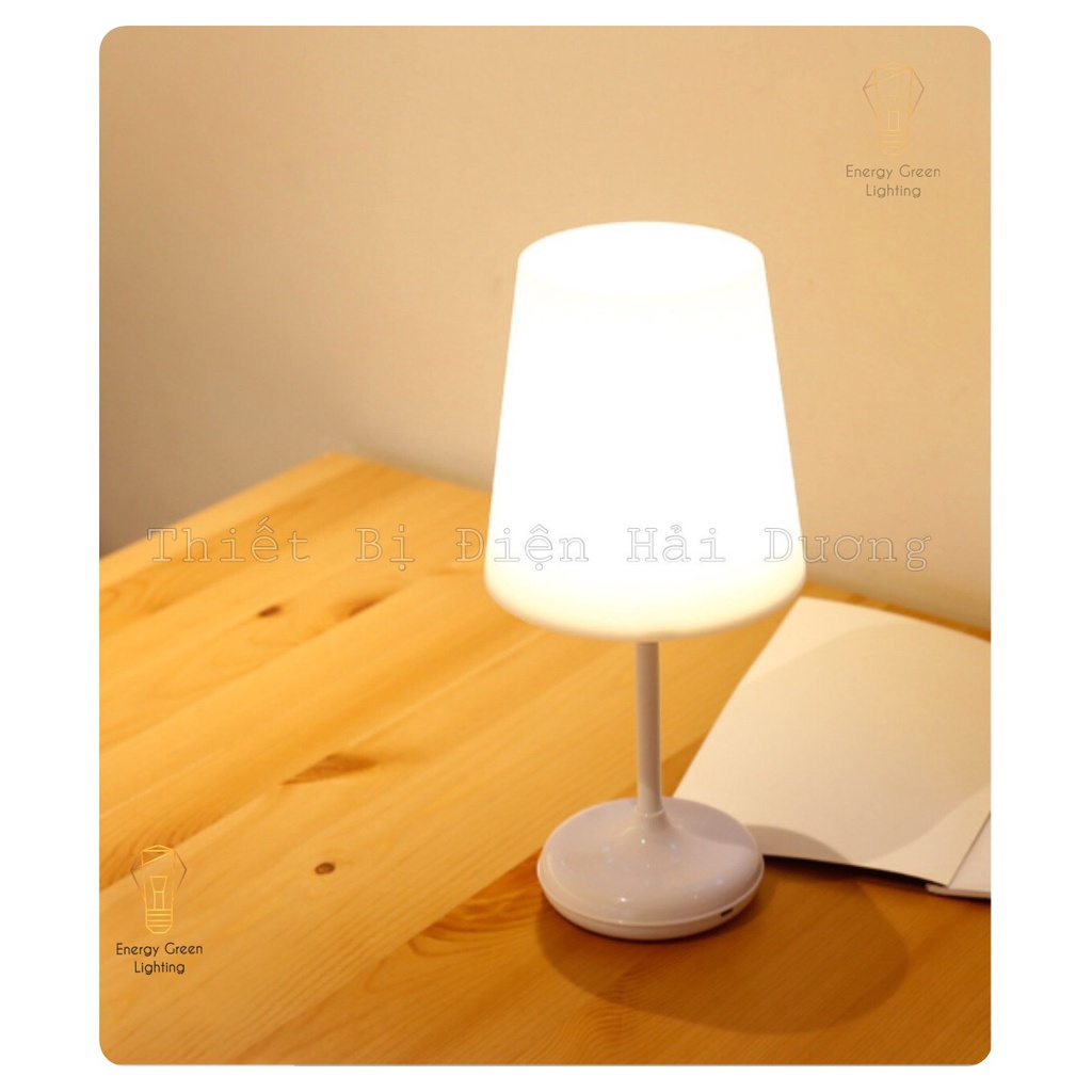 Đèn ngủ để bàn tích điện Energy Green Lighting - đọc sách kiểu dáng hiện đại TN869 (điều khiển từ xa)