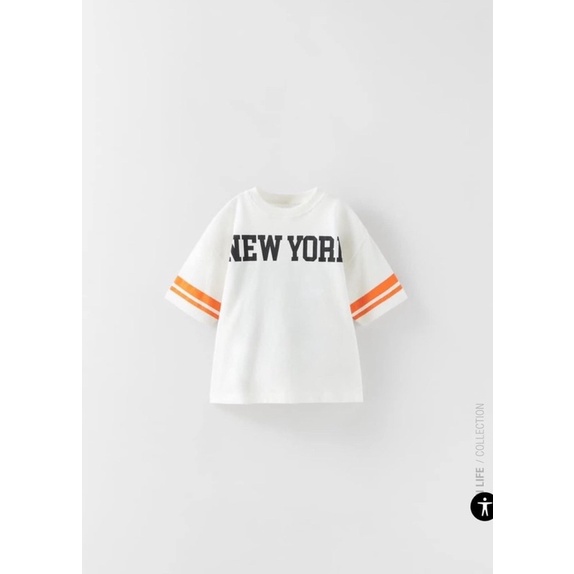 Set bộ bé trai cộc tay NewYork Brooklyn kèm mũ lưỡi trai