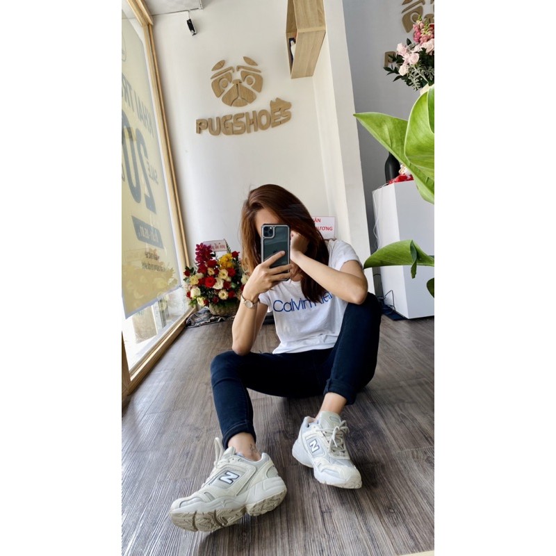 Giày thể thao sneaker Nữ NB grey 452