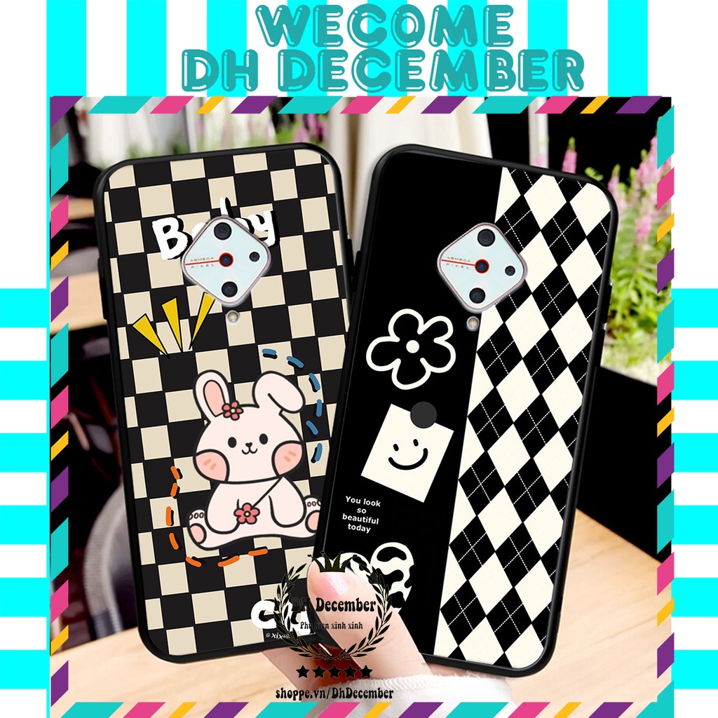 Ốp lưng Vivo S1 PRO in hình 3D GẤU HỒNG-GẤU BE3R -XINH XẺO CỰC ĐẸP