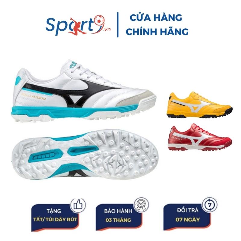 Mizuno Morelia Sala Classic TF - Q1GB220209 - Trắng/Đen/Xanh