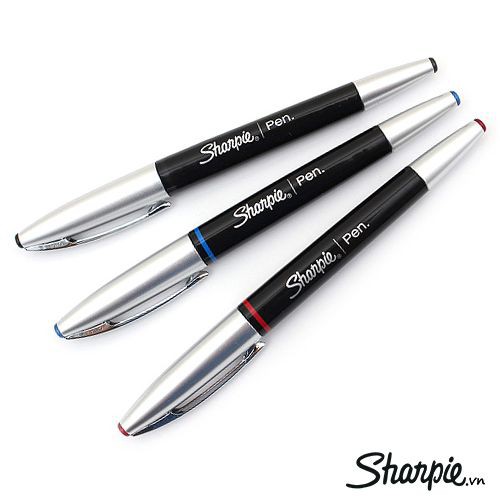 Bút viết đầu kim cao cấp Sharpie Grip Pen - Purple (Tím)