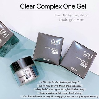 gel chấm mụn, mặt nạ mụn DBH clear complex