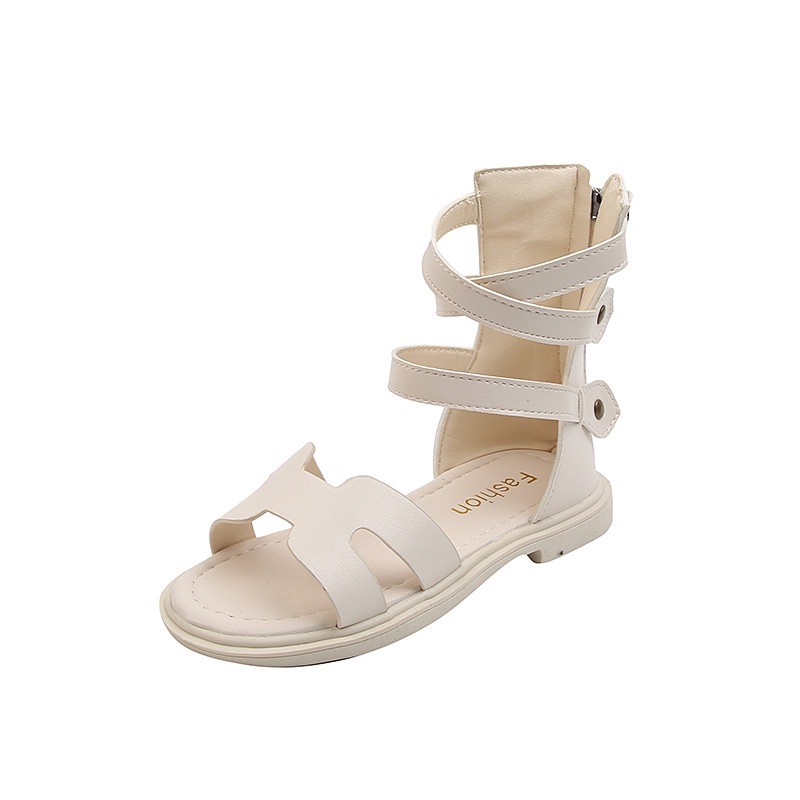 Sandal cổ cao 3 nút