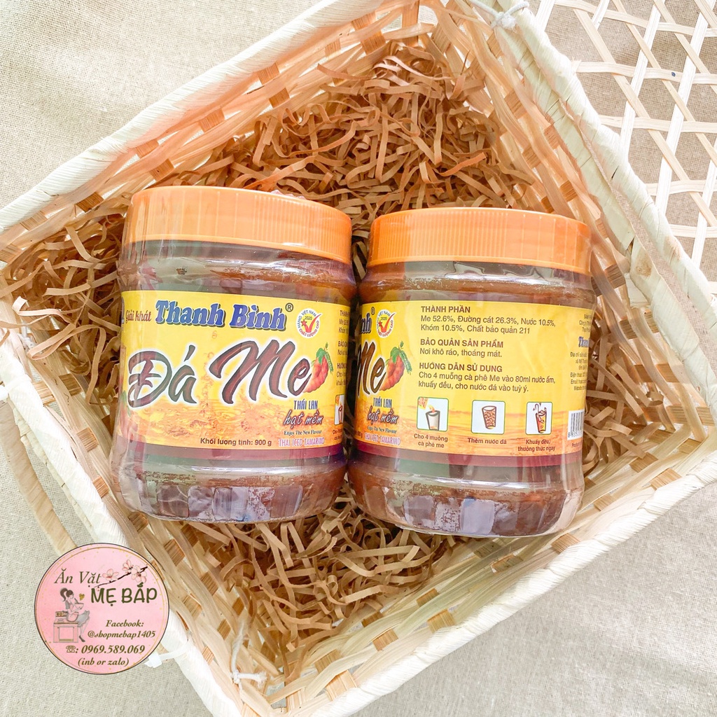 Đá Me Hạt Mềm Thanh Bình 900g - Shop Mẹ Bắp