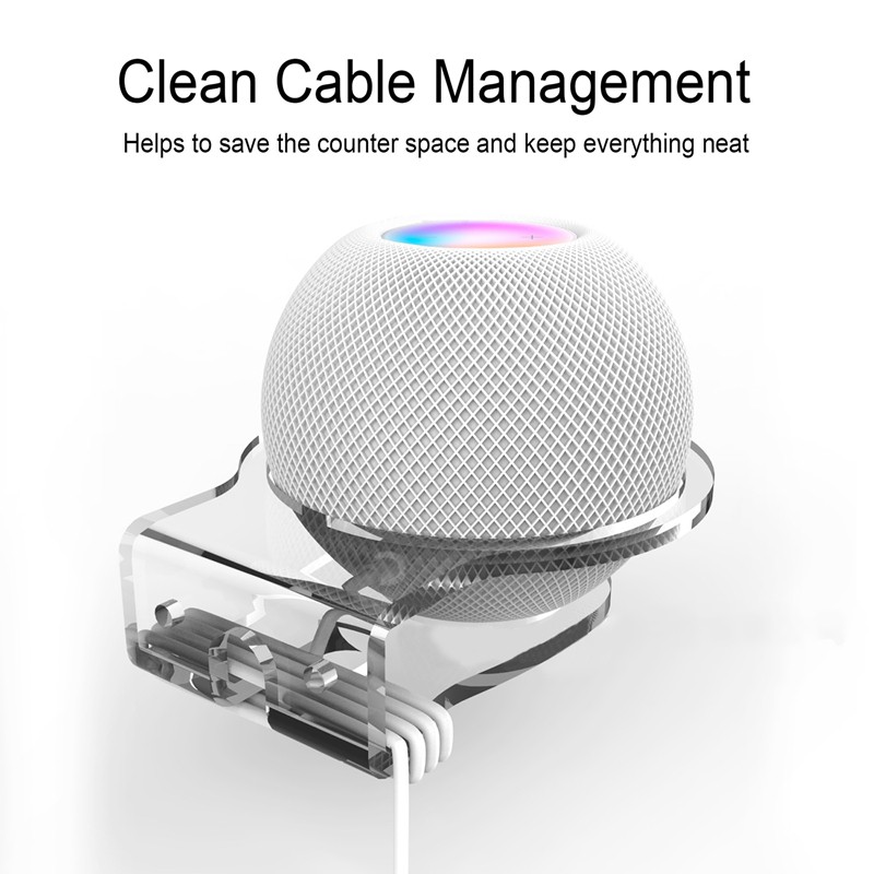 STURDY Giá Gắn Tường Trong Suốt Cho Apple Homepod