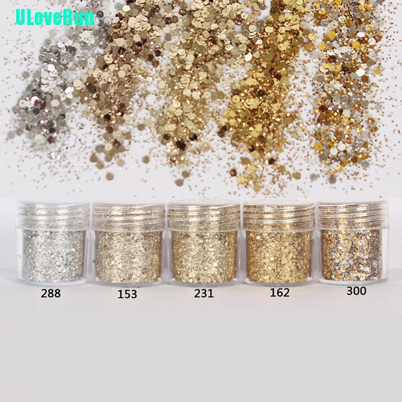 Lọ Kim Tuyến 10ml Màu Sắc Lấp Lánh 3D Trang Trí Móng Nghệ Thuật