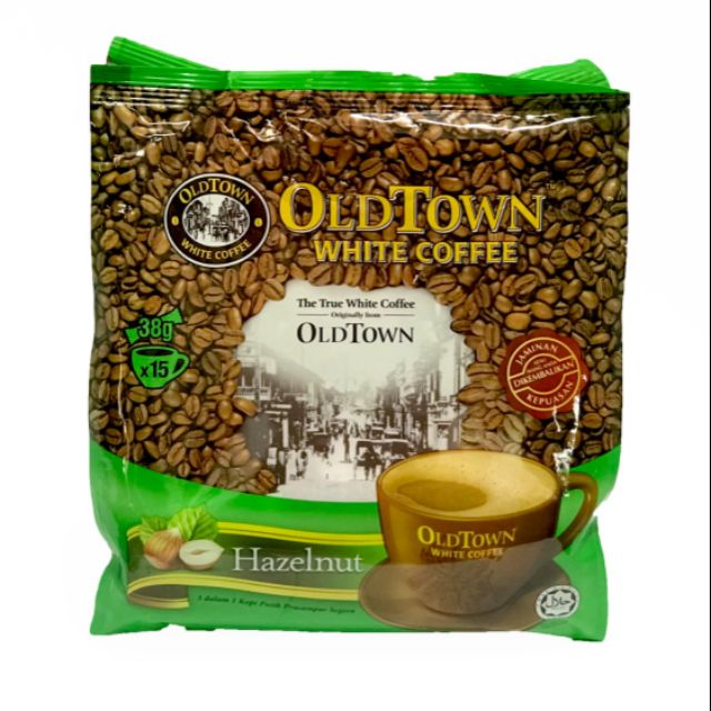 Combo 3 Bịch Cà Phê Trắng Oldtown Malaysia (Hazelnut)