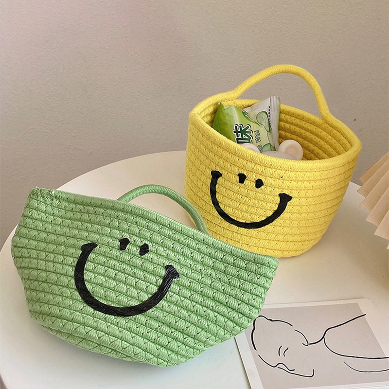 Giỏ đựng đồ chơi/ đồ dùng để bàn tiện dụng tùy chọn màu sắc