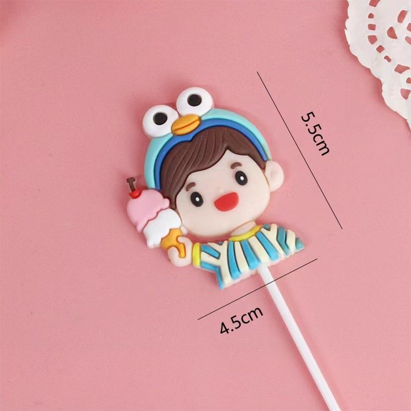 [SIÊU RẺ❤️] – Que cắm Silicon (Mẫu 7) - Trang trí bánh sinh nhật bánh kem