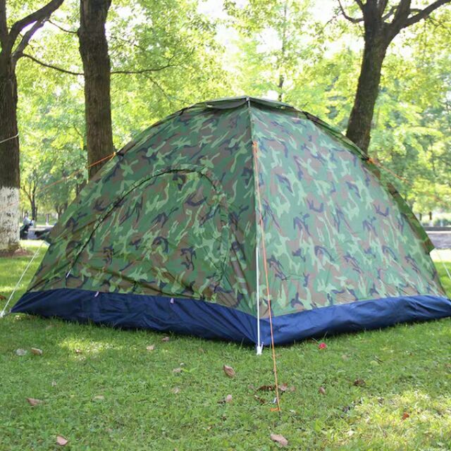 Lều cắm trại chống thấm nước họa tiết quân đội