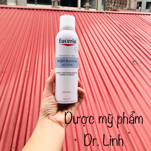Xịt khoáng dưỡng ẩm AQUAPORIN eucerin