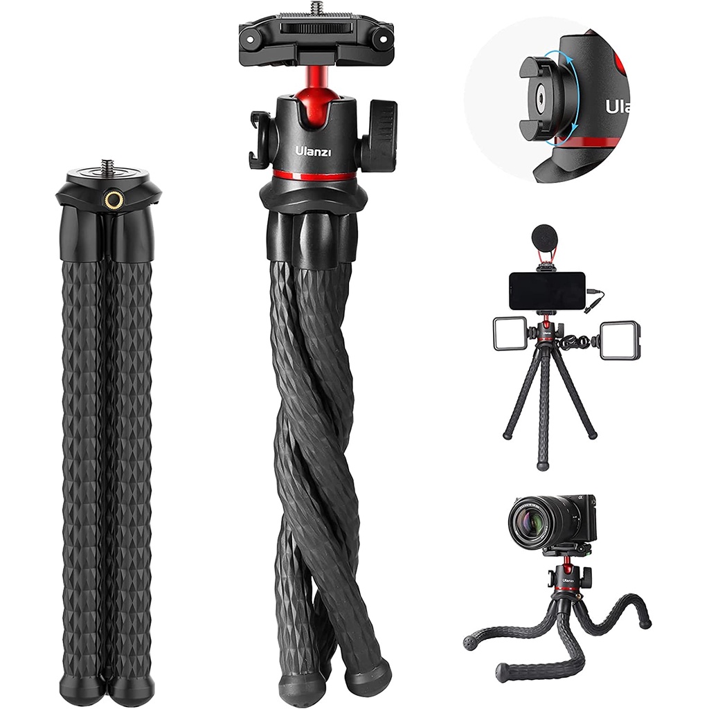Ulanzi MT-33 - Chân Tripod Bạch Tuộc Đa Năng Cho Máy Ảnh - Điện Thoại - Hàng Chính Hãng