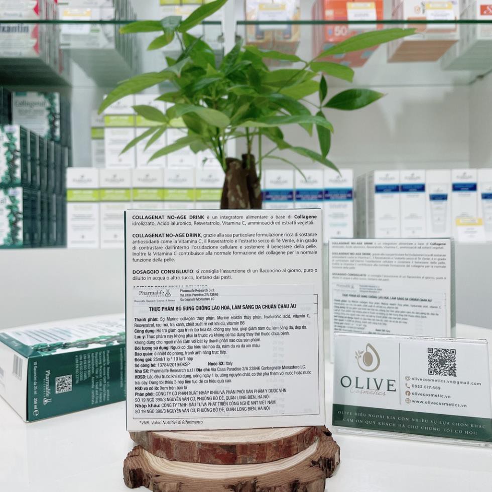 Nước uống đẹp da Collagen Peptide CollagenaT No Age Drink - Collagen nước nhập khẩu Ý - Hara Beauty | BigBuy360 - bigbuy360.vn