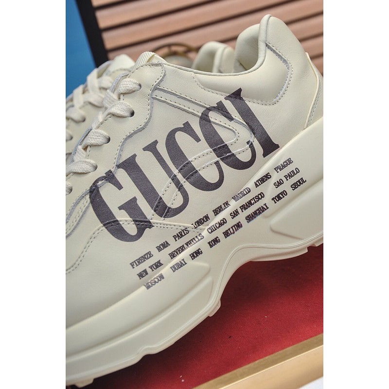 Giày sneaker thời trang nam nữ da thật mẫu mới nhất 2021 Gucci = GC thiết kế siêu xinh.