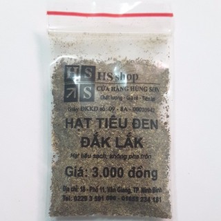 30 Túi hạt tiêu đã xay (Loại 3.000 đ/Túi) -NPP HS shop