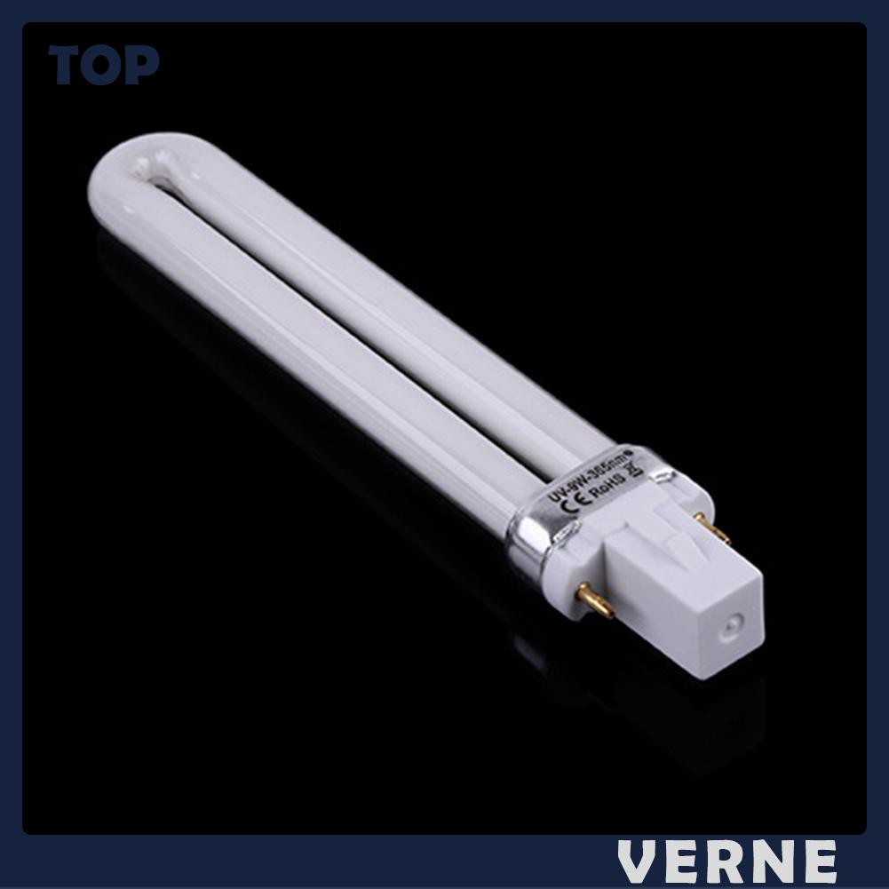 [Hàng mới về] Bóng đèn UV 9W hong khô sơn móng tay hình chữ U chuyên dùng