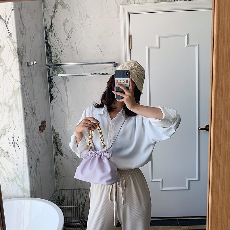 Túi xách nữ tùy chọn màu đơn giản thời trang