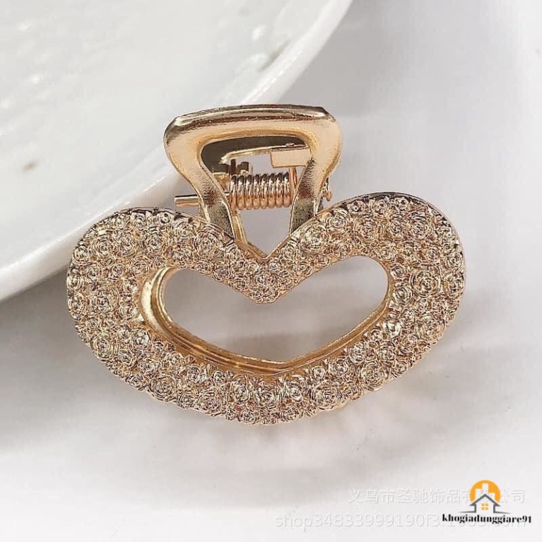 Kẹp tóc vàng style Hàn Quốc - Set 5 chiếc