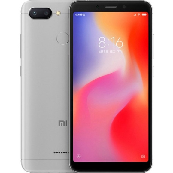 Điện thoại  Xiaomi Redmi 6 2sim Ram 3/32G, Màn hình: IPS LCD, 5.45&quot;,HD+ chính hãng MSP 021
