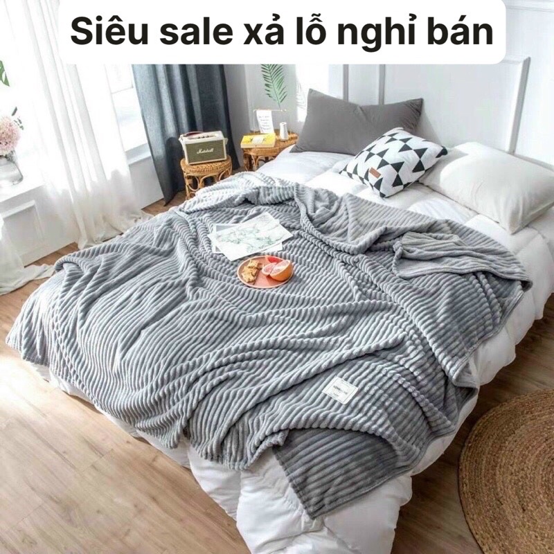 CHĂN TUYẾT TĂM KẺ MUJI XUẤT NHẬT - loại đẹp shop KUMO shop KUMO