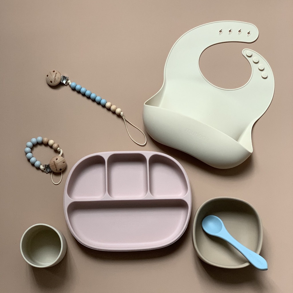 Murlene - Thìa ăn dặm silicone cho bé