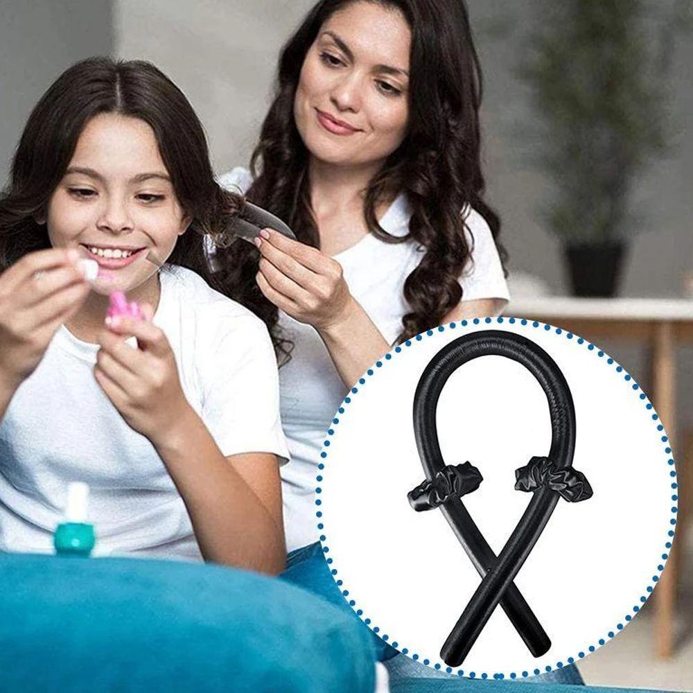 Dây Buộc Tóc Dài Trung Bình / Xoăn Không Nhiệt Nhiều Màu Sắc Tiện Lợi