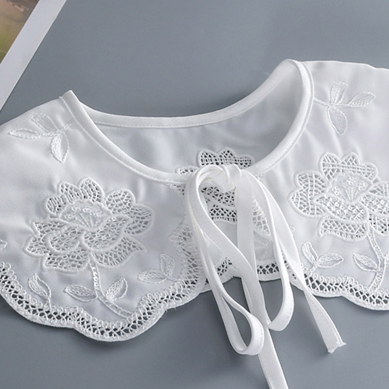 Cổ Áo Rời Thêu Họa Tiết Kiểu Hán Phục Thời Trang Cho Nữ