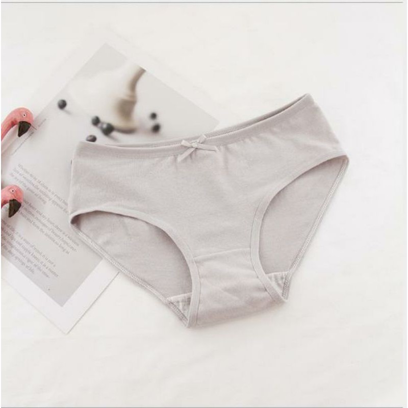 Quần lót nữ cotton basic màu trơn thời trang nữ | BigBuy360 - bigbuy360.vn