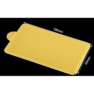 Đế lót bánh Mouse màu vàng cứng ( 4 hình) (10 tấm )