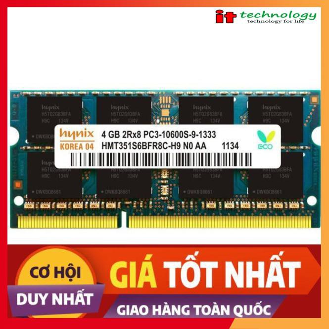 🎁 [Ảnh Thật ] RAM LAPTOP DDR3 2GB, 4GB, 8GB - BUS 1333 (PC3 10600) Zin Tháo Máy Chính Hãng