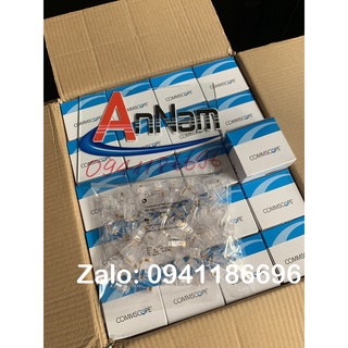 Đầu bấm hạt mạng Cat5E Commscope mã 6-554720-3