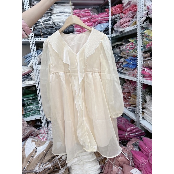 Váy Babydoll Xước Tơ Loại 1 2 Màu Siêu Xinh Có Ảnh Thật Kèm Video | BigBuy360 - bigbuy360.vn