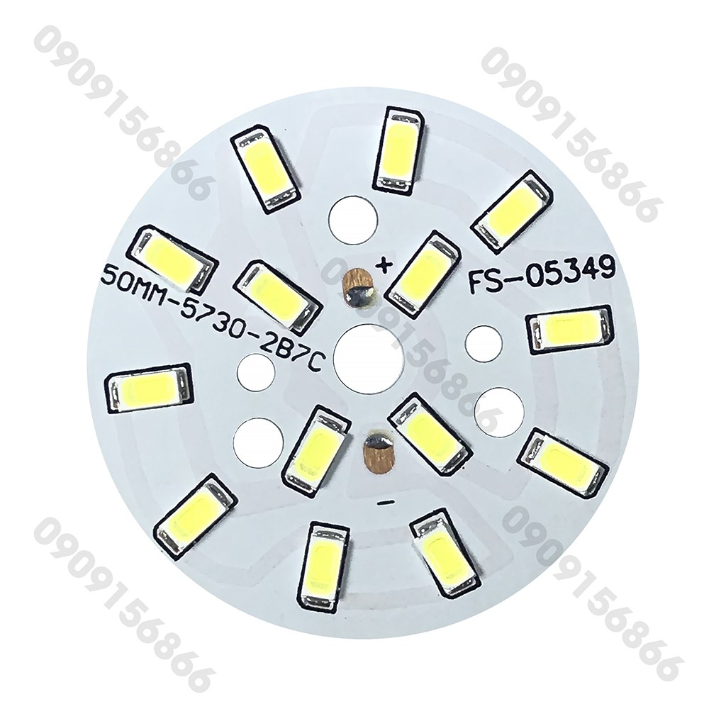 Mắt led vỉ tròn 7w 9w 5w chạy qua chấn lưu