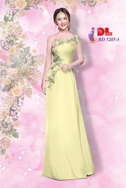 Vải áo dài giả rèn