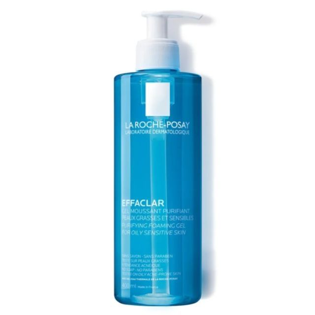 Sữa rửa mặt La Roche Possay cho da mụn của Pháp 400ml