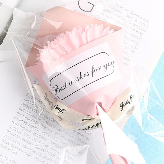 Bó Hoa Sáp Mini Dùng Làm Quà Tặng Lễ Tình Nhân DIY Độc Đáo