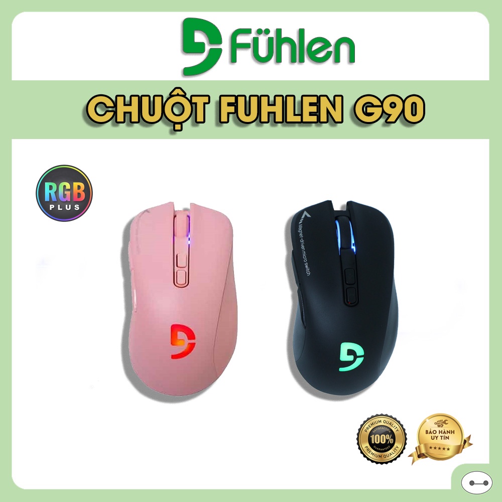 CHUỘT GAMING FUHLEN G90 LED RGB SWITCH BẤT TỬ