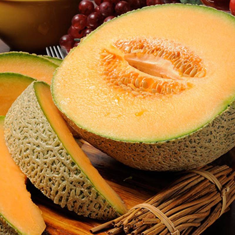 ( SIÊU HOT ) Hạt giống dưa lưới xanh ruột vàng 10 hạt