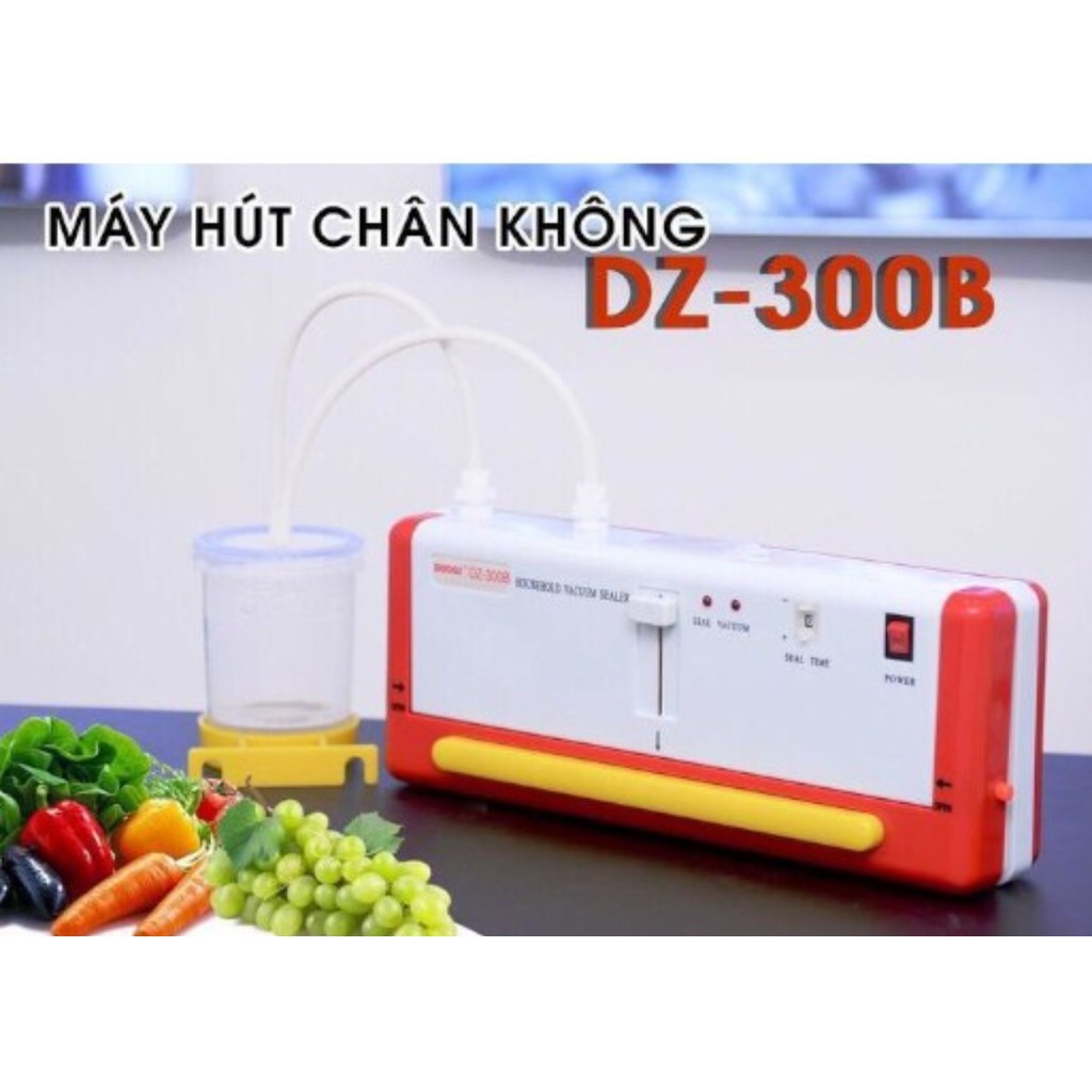 (CHÍNH HÃNG) MÁY HÚT CHÂN KHÔNG DOUQI DZ300B HÚT ĐỒ KHÔ + NƯỚC + TẶNG TÚI